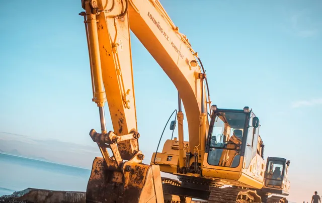 A massive construction project is underway in Franklin – and it's all thanks to this giant backhoe!